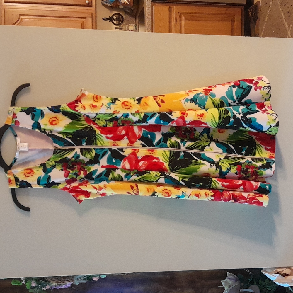 K Jordan Floral Skater Dress
